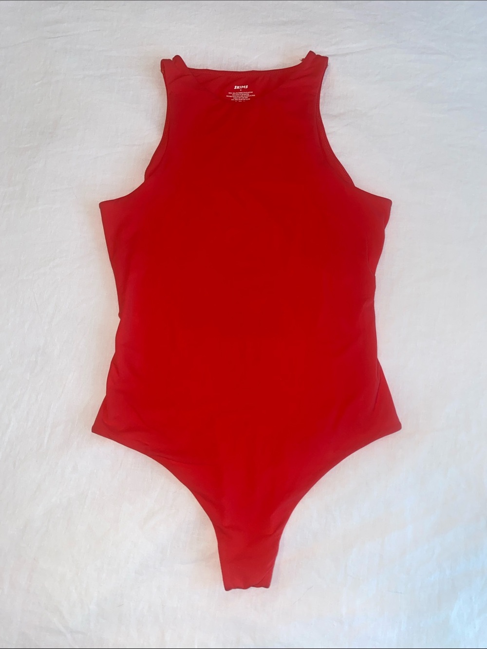 Skims Orange/Red One-Piece Body